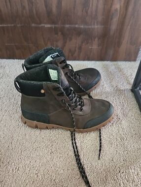 Bogs Arcata Urban Leather Mid - Lace-Up Casual Hiker Boots Sz 8